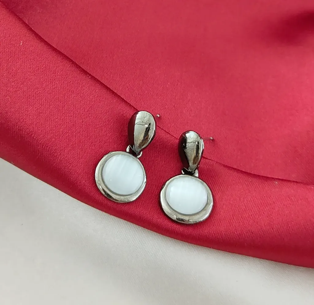 Moonstone Drop Earrings