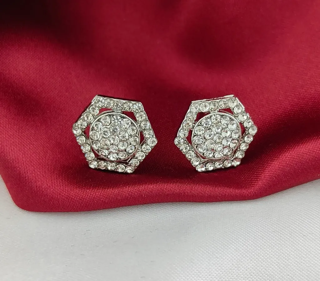 Hexagonal Cluster Studs