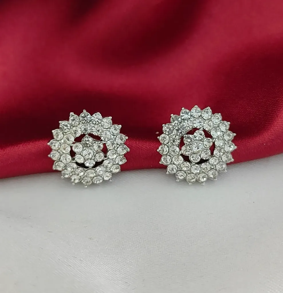 Floral Cluster Studs