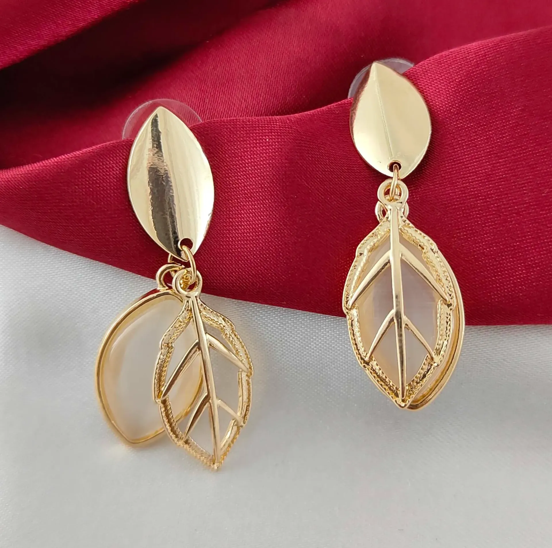 Leaf Motif Drops
