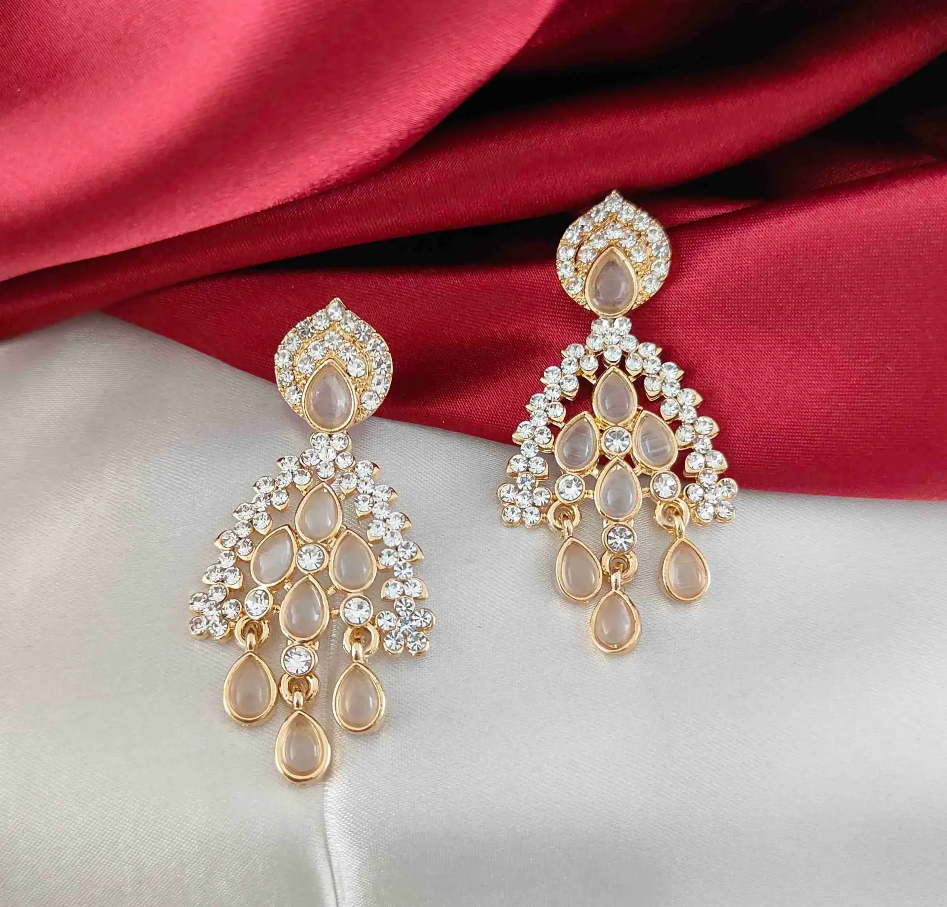 Tiered Chandelier Drops
