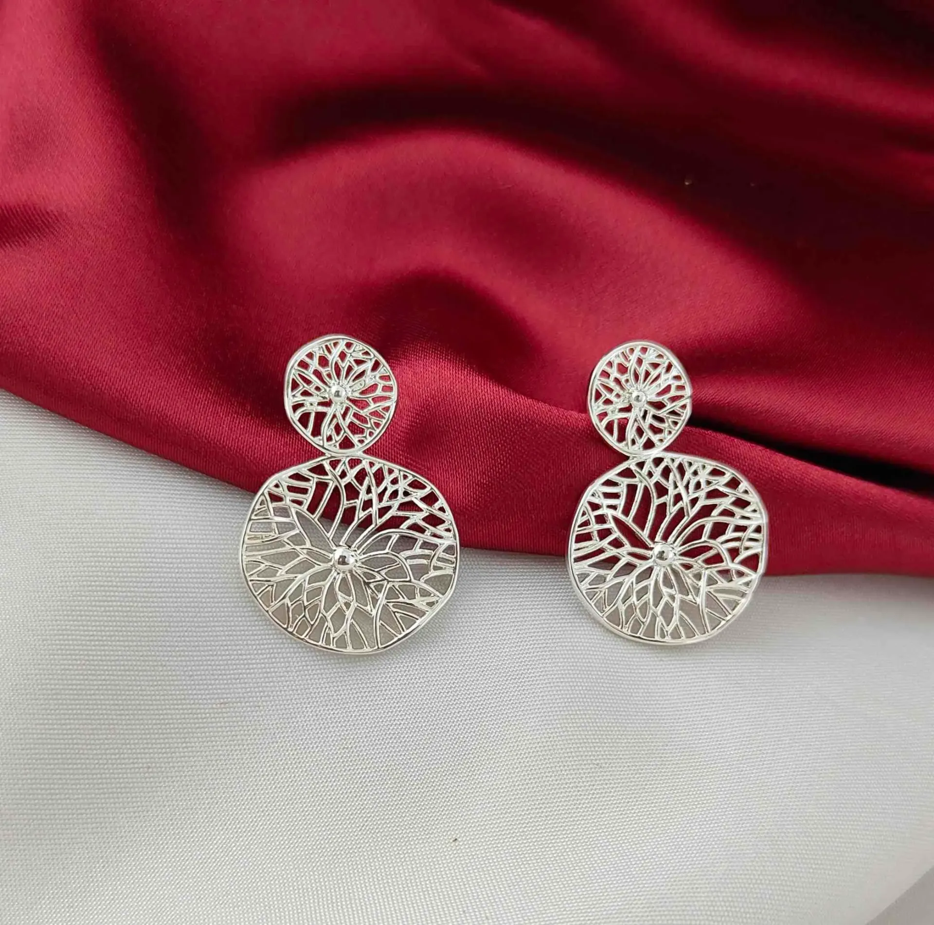 Filigree Drop Earrings