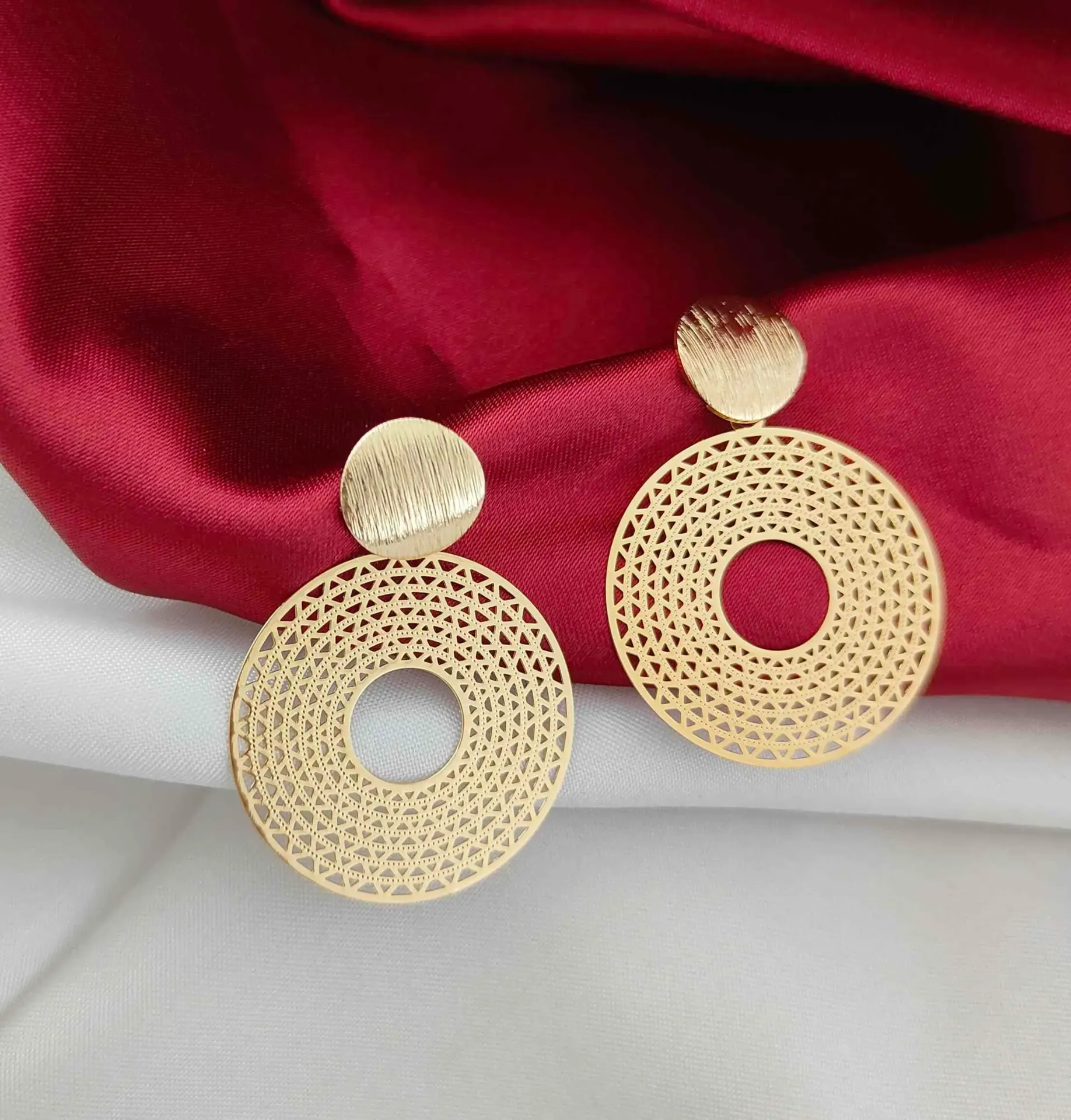 Geometric Cut-out Drops