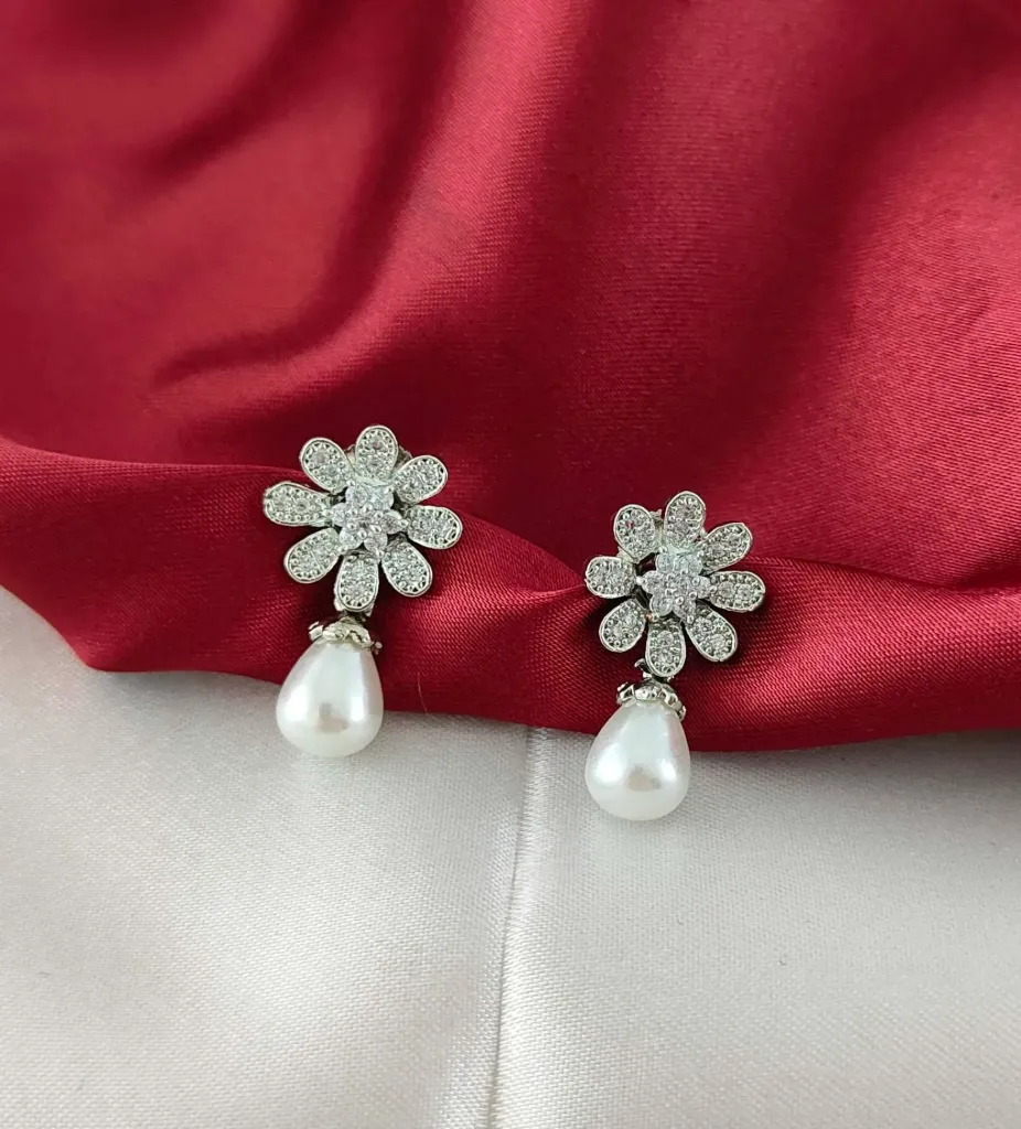 Floral Pearl Drops